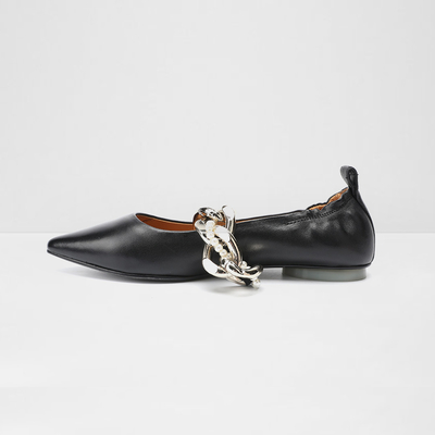 Εξατομικευμένη διαδικασία αλυσίδας Trim Office Lady Shoe μυτερή μύτη