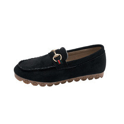 Περιστασιακά Loafers των θερμών γυναικών, μαλακό κατώτατο σημείο συν νέες μορφές παπουτσιών βελούδου τις επίπεδες